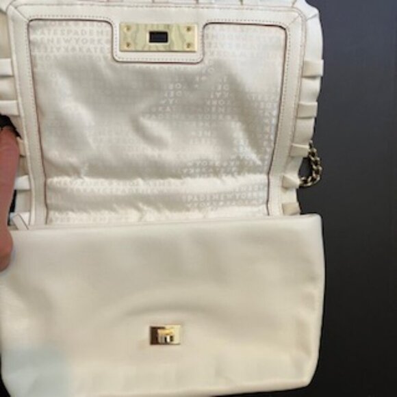 Kate Spade Daniella leather shoulder bag, color: Cement - Picture 4 of 12